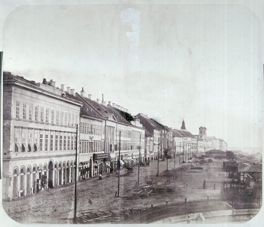 Heidenhaus Ede: Duna-part, 1859, Magyar Nemzeti Múzeum, Történeti Fényképtár