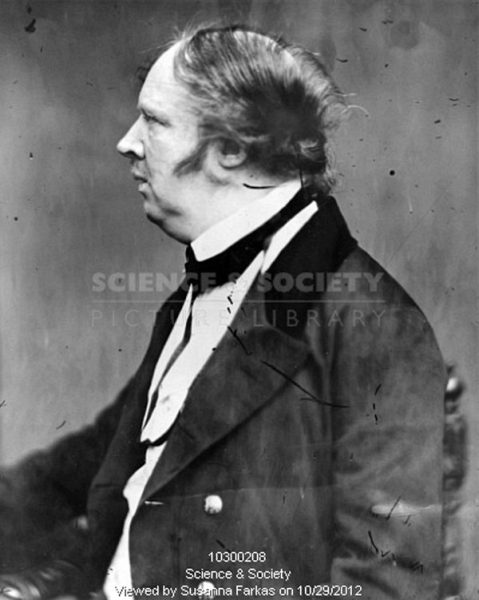 2. William Henry Fox Talbot arcképei, 1858, Hair down, Collar down