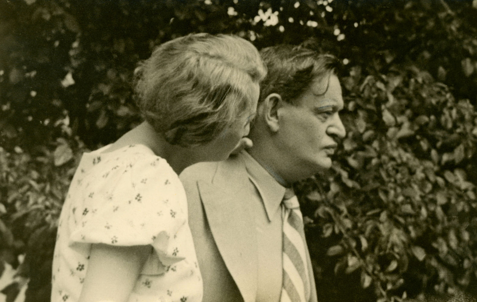 Karinthy Frigyes és Rozsnyai Polette. Ismeretlen fényképész felvétele, 1937 (?). Petőfi Irodalmi Múzeum tulajdona